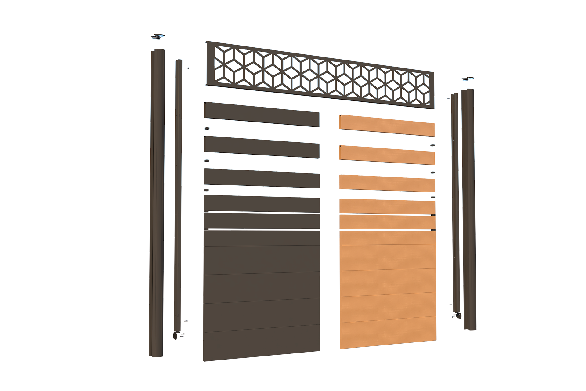 Conseils de pose - Tôle déco horizontale aluminium