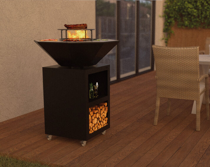 Brasero plancha Guido