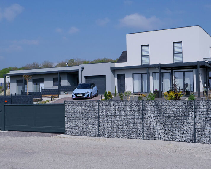 Panneau gabion