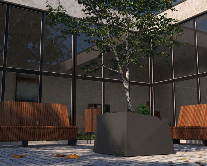 Jardinière destructurée Zora